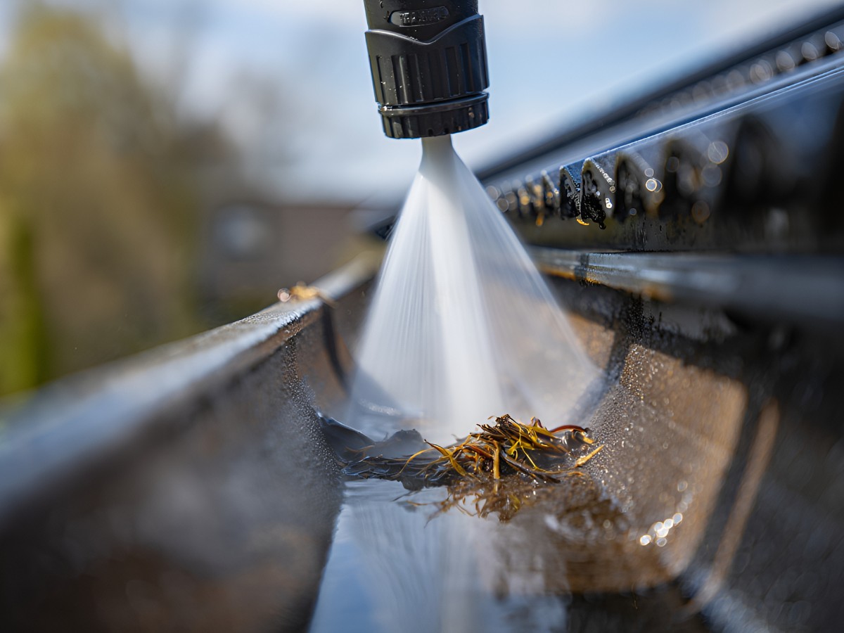 Dachrinnenreinigung gründlich vom Profi